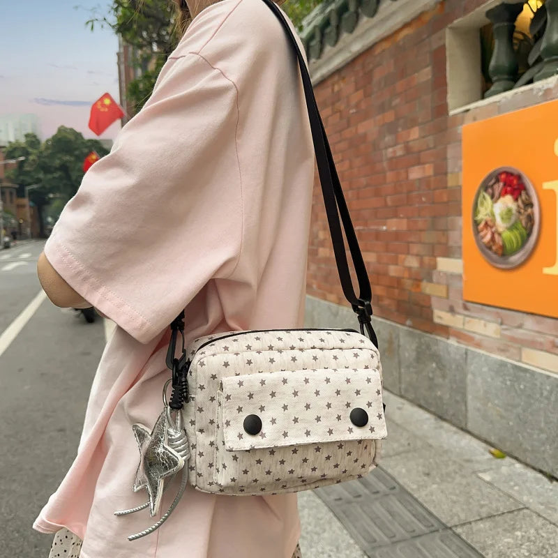 Women's Minimalist Square Crossbody Bag | Korean Retro Style Crossbody Shoulder Bag Nixie
