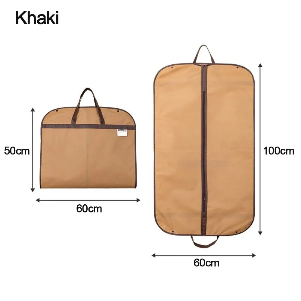 Foldable Non-Woven Garment Bag – Suit & Dress Cover Garment Storage Bag Nixie Khaki