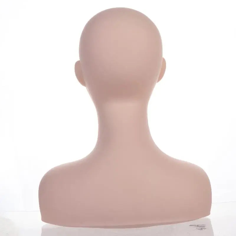 Cosmetology Mannequin Head Half Body PVC Silicone Makeup Practice Cosmetology Mannequin Head Nixie