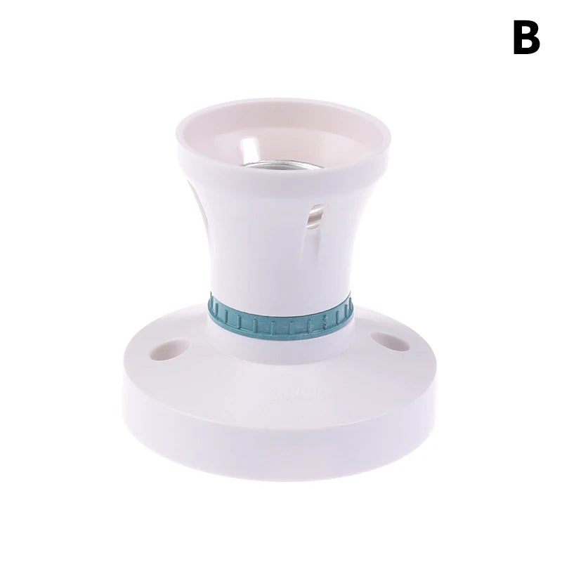 E27 Screw Ceiling Lamp Holder – Heat-Resistant LED Socket