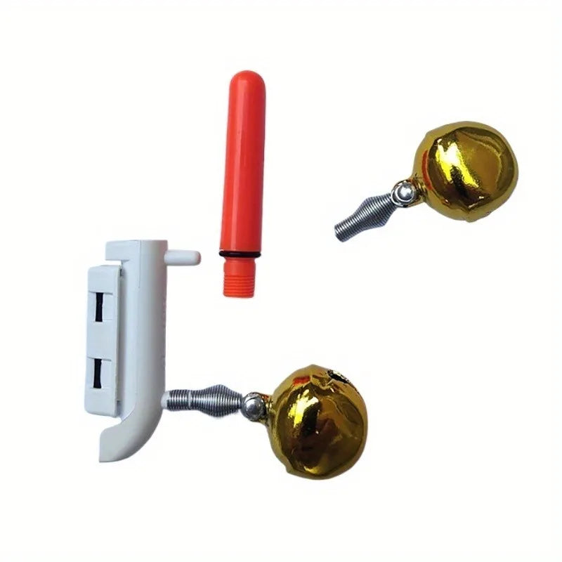 6-Pack Fishing Bite Alarm with LED & Bell – Night Fishing Set Fishing Bite Alarm Nixie