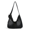 Nixie Japanese Denim Crossbody Bag – Large Capacity Casual Denim Crossbody Bag Nixie Black