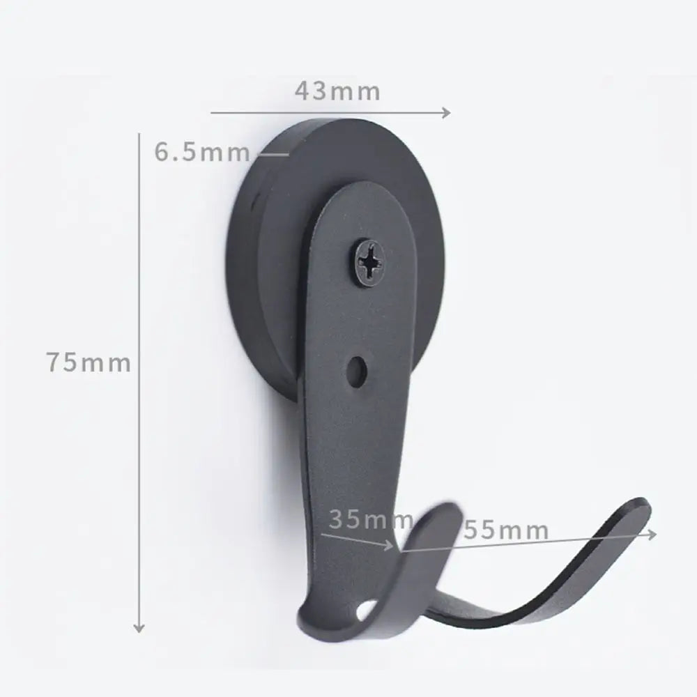 Magnetic Double Hook for Coffee Machines – Stainless Steel Magnetic Storage Hook Nixie