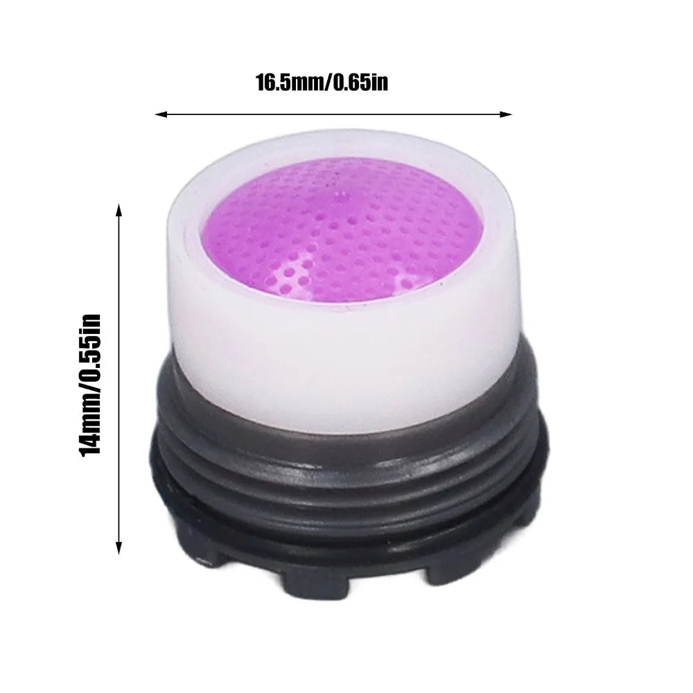 8-Pack M16.5mm Faucet Aerator 1.2 GPM Plastic Flow Restrictor