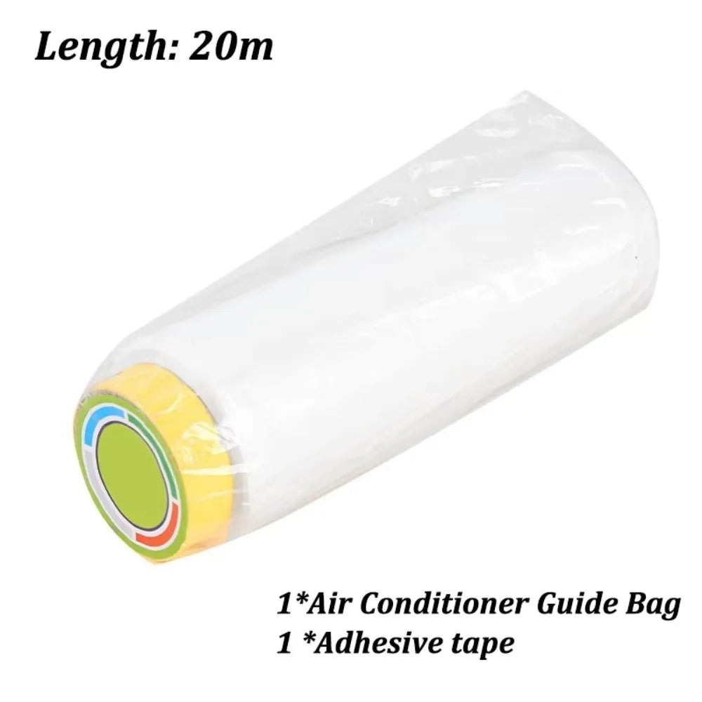 AC Air Guide Deflector Bag Flexible Conveyor Pipe 8M–20M AC Air Guide Pipe Nixie 20M