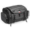 KEMITOUR Expandable Motorcycle Tail Bag – Waterproof PVC Pannier Motorcycle Tail Bag Nixie 24-32L
