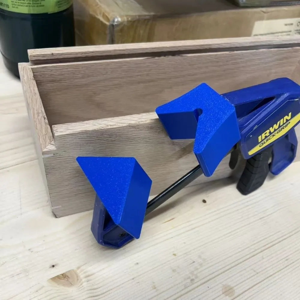 Quick Clamp Adapter Set – 90° Corner Woodworking Clamp Tool