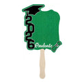 2026 Wooden Graduation Photo Props – Glitter Party Keepsake Graduation Photo Prop Nixie Green