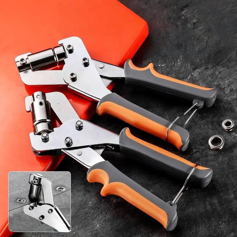 10mm Eyelet Pliers – Grommet Hole Punch Kit for Leather & Canvas Grommet Hole Punch Pliers Nixie