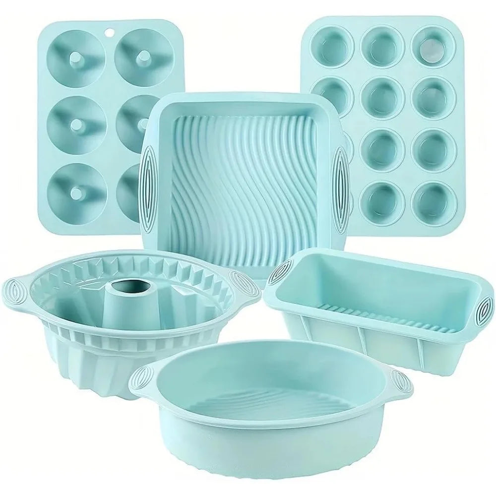 Silicone Fluted Tube Cake Mold – Baking & Airfryer Pan Silicone Cake Mold Nixie
