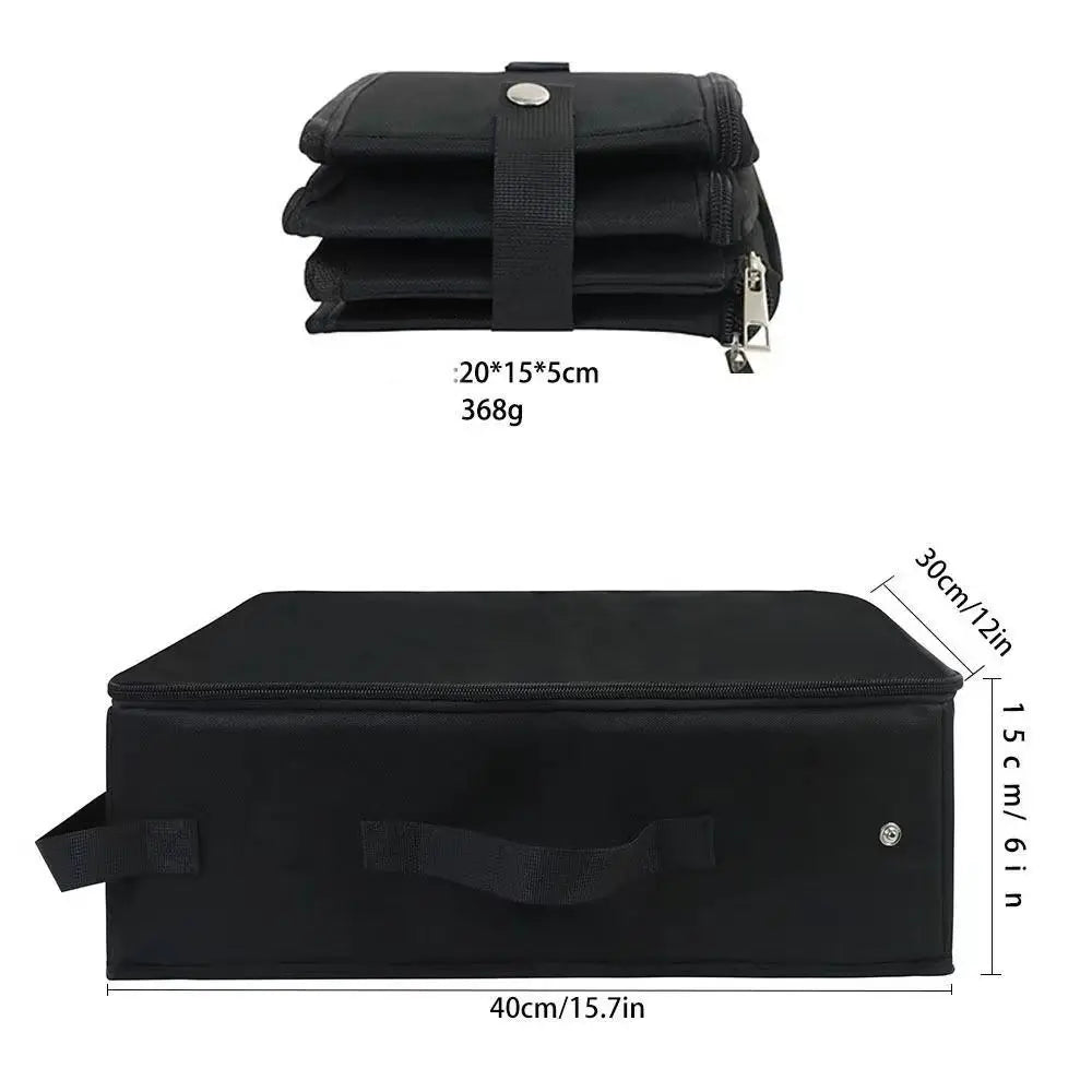 Portable Collapsible Cat Litter Box – Leak-Proof Travel Pan Travel Cat Litter Box Nixie