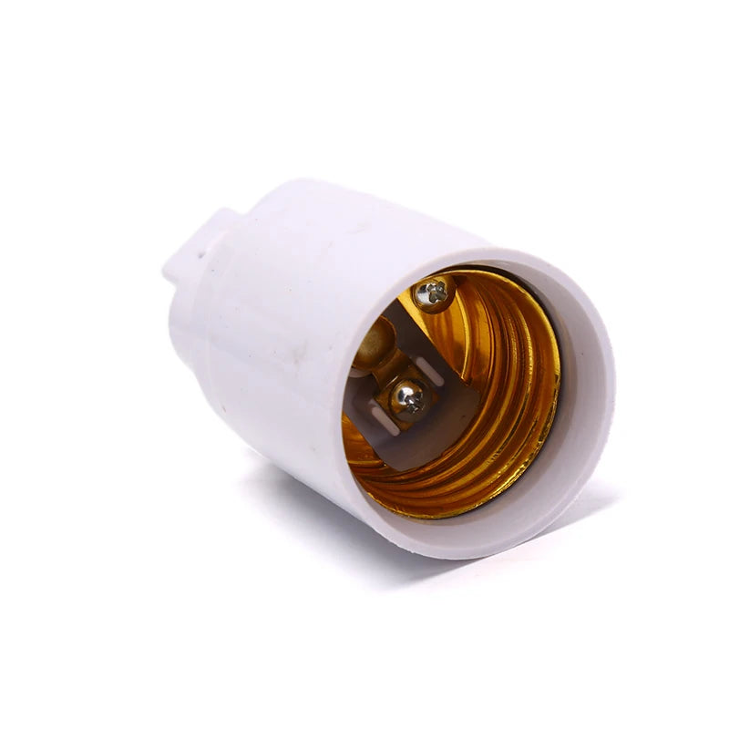 5-Pack G24 to E27 LED Lamp Socket Adapter | Bulb Base Converter Lamp Socket Adapter Nixie