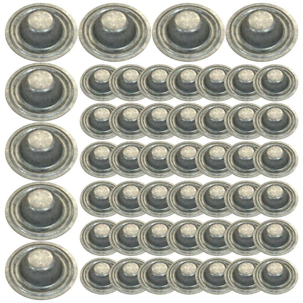 Metal Roof Screw Caps 50 Pcs – Waterproof Aluminum Covers Roof Screw Caps Nixie Default Title