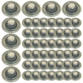 Metal Roof Screw Caps 50 Pcs – Waterproof Aluminum Covers Roof Screw Caps Nixie Default Title