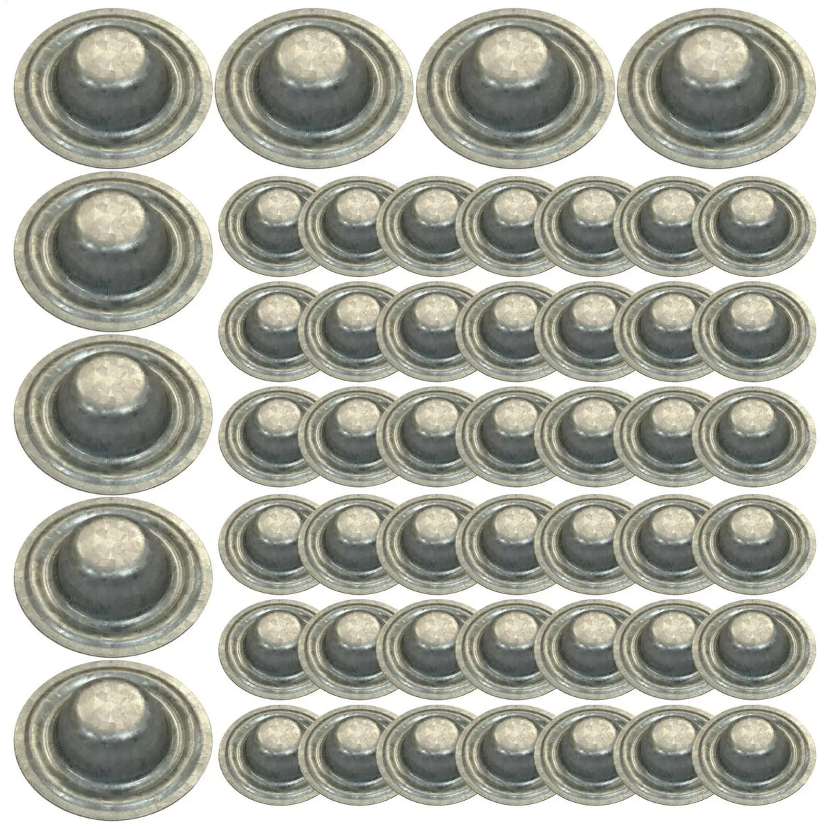 Metal Roof Screw Caps 50 Pcs – Waterproof Aluminum Covers Roof Screw Caps Nixie Default Title