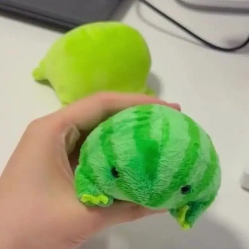 Cute Green Frog Plush Toy Soft Fluffy Plushie Pendant 1-2 Pcs Plush Toy Figurine Nixie
