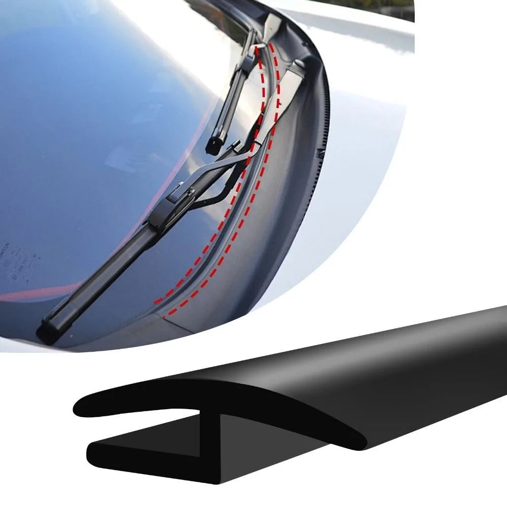 H-Shape Car Windshield Rubber Seal Strip 1.7M Weather Strip