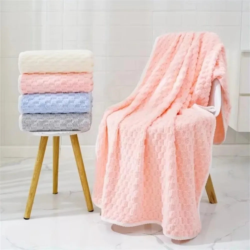 Nixie 70x140cm Coral Fleece Bath Towel – Quick Dry & Absorbent Bath Towel Nixie