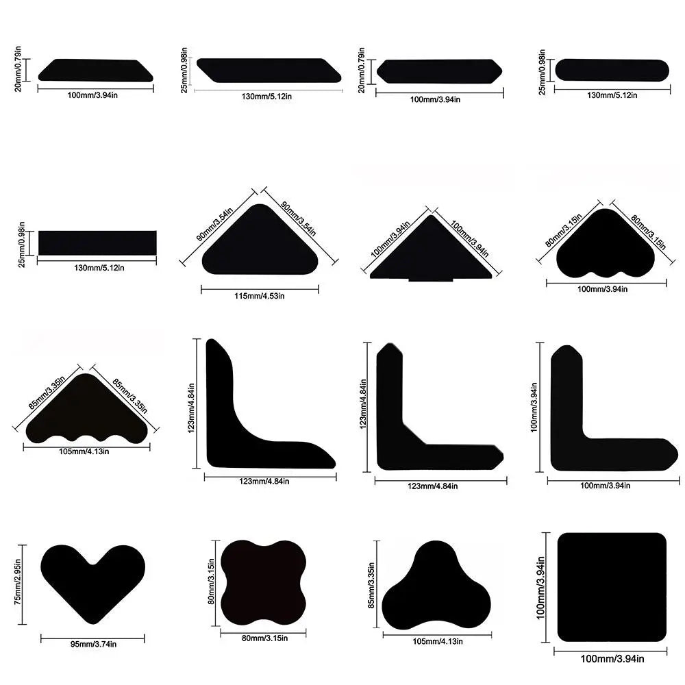 Non-Slip Reusable Carpet Tape – Anti-Curl Grip Stoppers Carpet Grip Tape Nixie