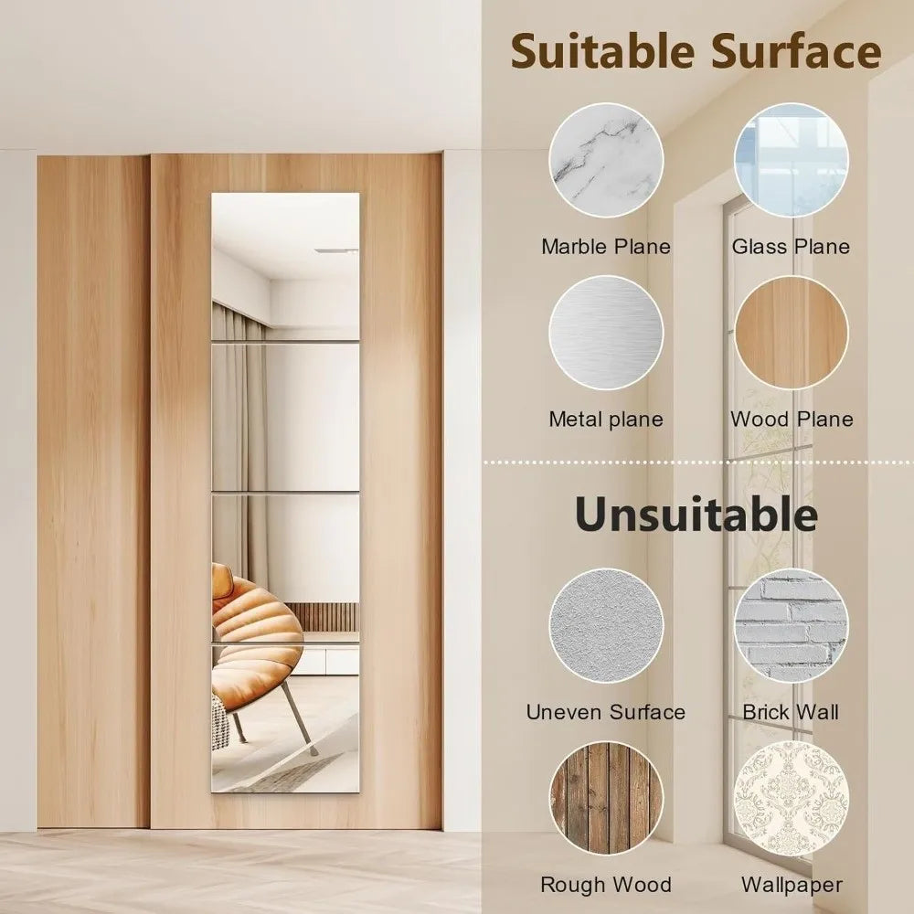 Self-Adhesive Acrylic Mirror Sheet – Shatterproof, 1.6mm Acrylic Mirror Sheet Nixie