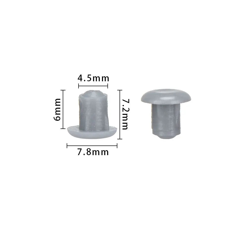 100Pcs Plastic Hole Plugs – Furniture Screw Hole Covers & Caps Furniture Hole Plugs Nixie