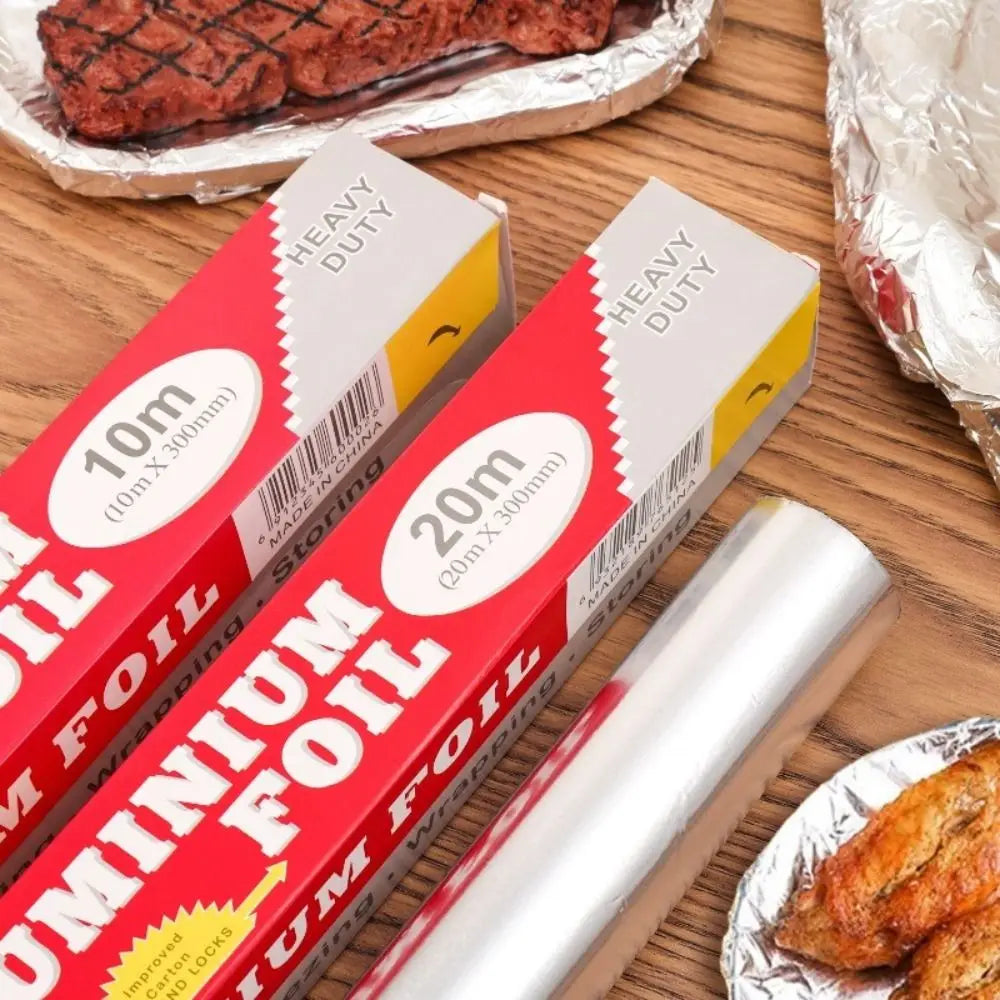 Food-Grade Non-Stick Aluminum Foil Roll – 5m, 10m & 20m Aluminum Foil Roll Nixie