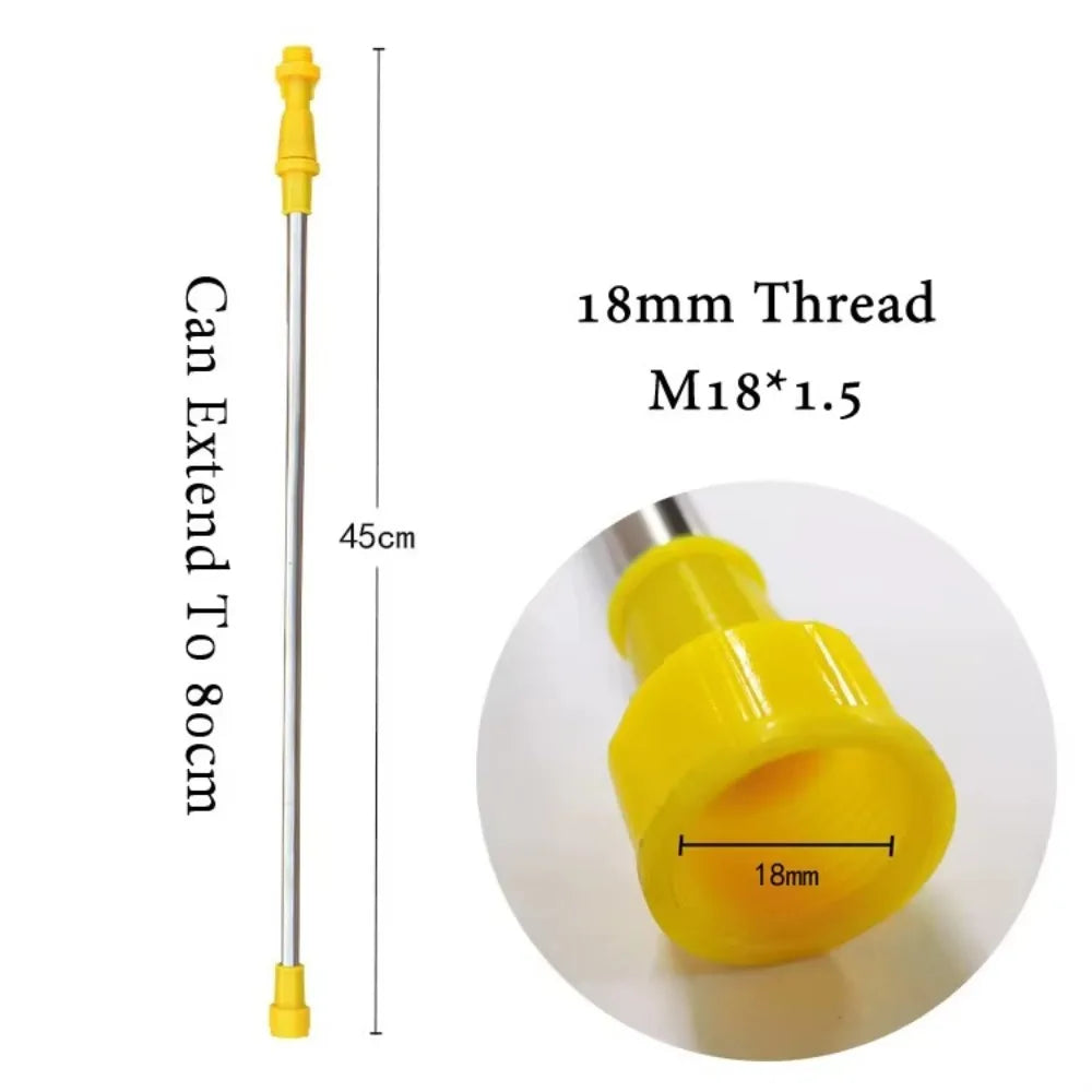 Retractable Garden Sprayer Rod 0.45–0.8m | Stainless Steel