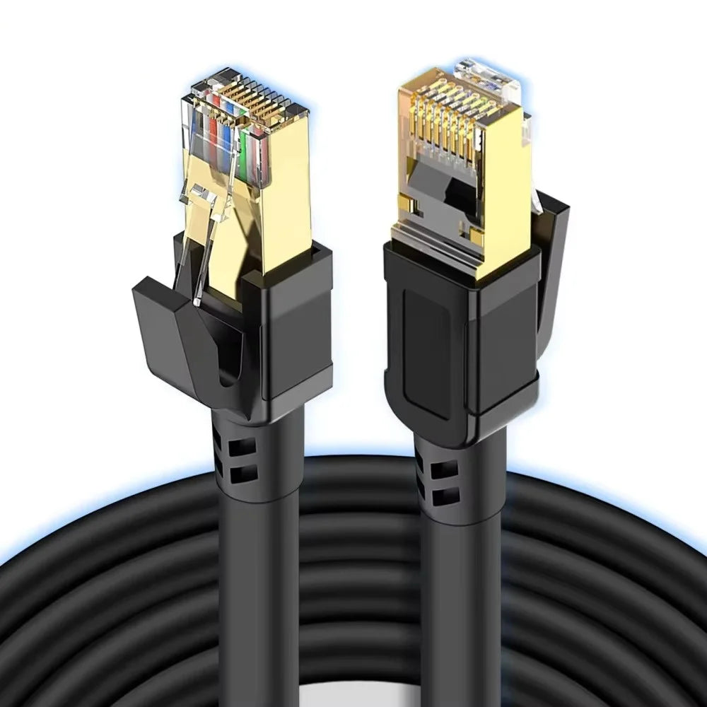 Cat6 Ethernet Cable RJ45 LAN Network Cable 1M to 30M Ethernet Network Cable Nixie CAT6 Black 10M