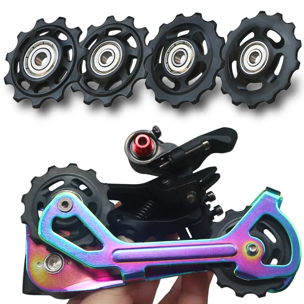 Bike Rear Derailleur Pulley Wheels 11T-14T | Shimano SRAM Derailleur Pulley Wheel Nixie
