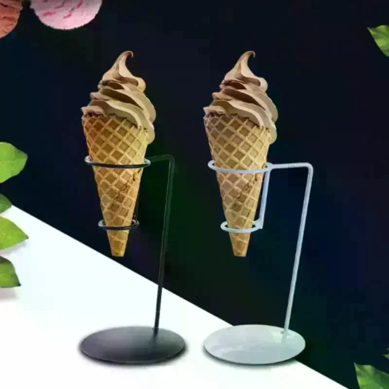 Ice Cream Cone Holder Display Stand | Party & Event Organizer Cone Display Stand Nixie