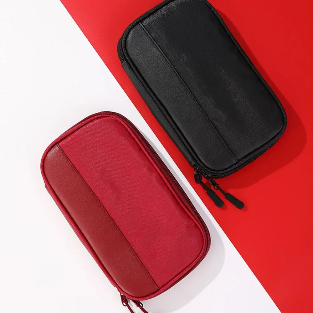 Oxford Pencil Case Ultra-Thin Portable Pen Bag Organizer Pencil Case Nixie