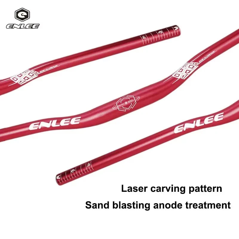 ENLEE MTB Handlebar 720/780mm Aluminum Alloy 31.8mm Mountain Bike MTB Handlebar Nixie