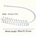 Long Handle Washing Machine & Radiator Cleaning Brush Appliance Cleaning Brush Nixie White