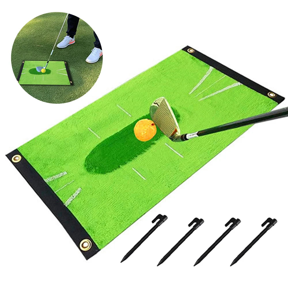 Golf Training Mat – Swing Detection Batting Pad | Non-Slip Golf Training Mat Nixie