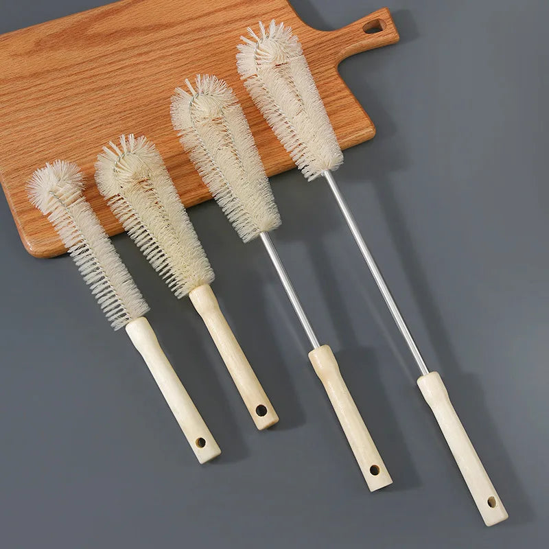 Long Handle Cup Brush – Nylon Bottle & Glass Scrubber