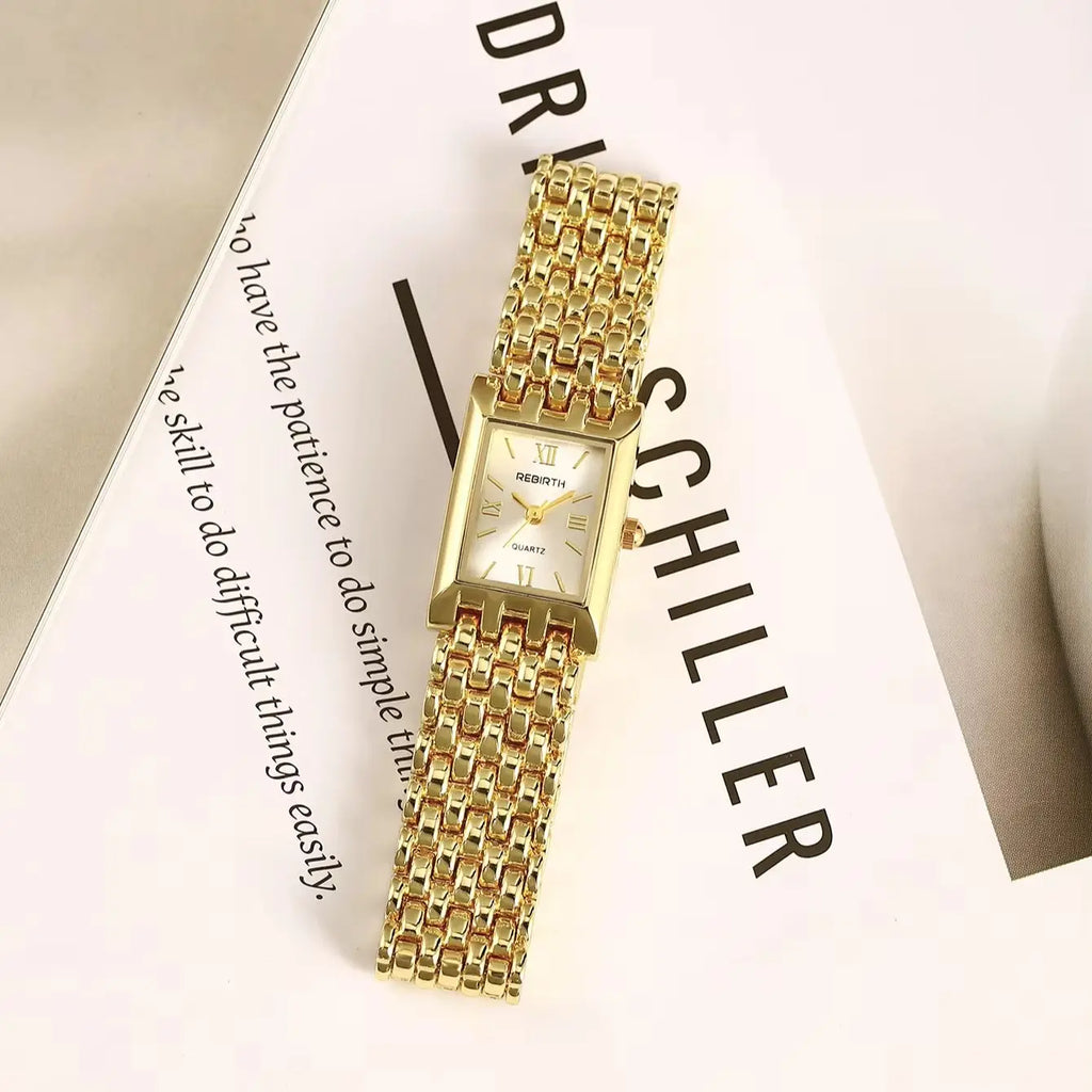 REBIRTH Women's Quartz Watch – Minimalist Light Luxury Style Women's Fashion Watch Nixie