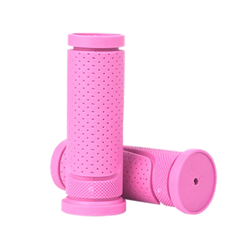 Non-Slip Kids Bike Handlebar Grips – BMX & MTB Universal Fit Bike Handlebar Grips Nixie Pink-90mm