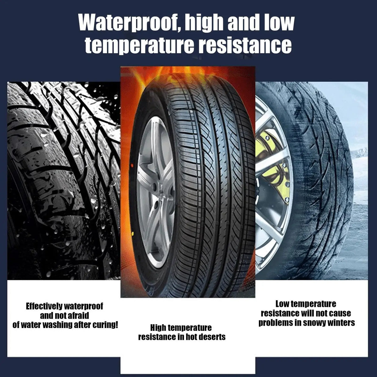 Car Tire Repair Glue 60ml – Sidewall Sealant & Strong Adhesive