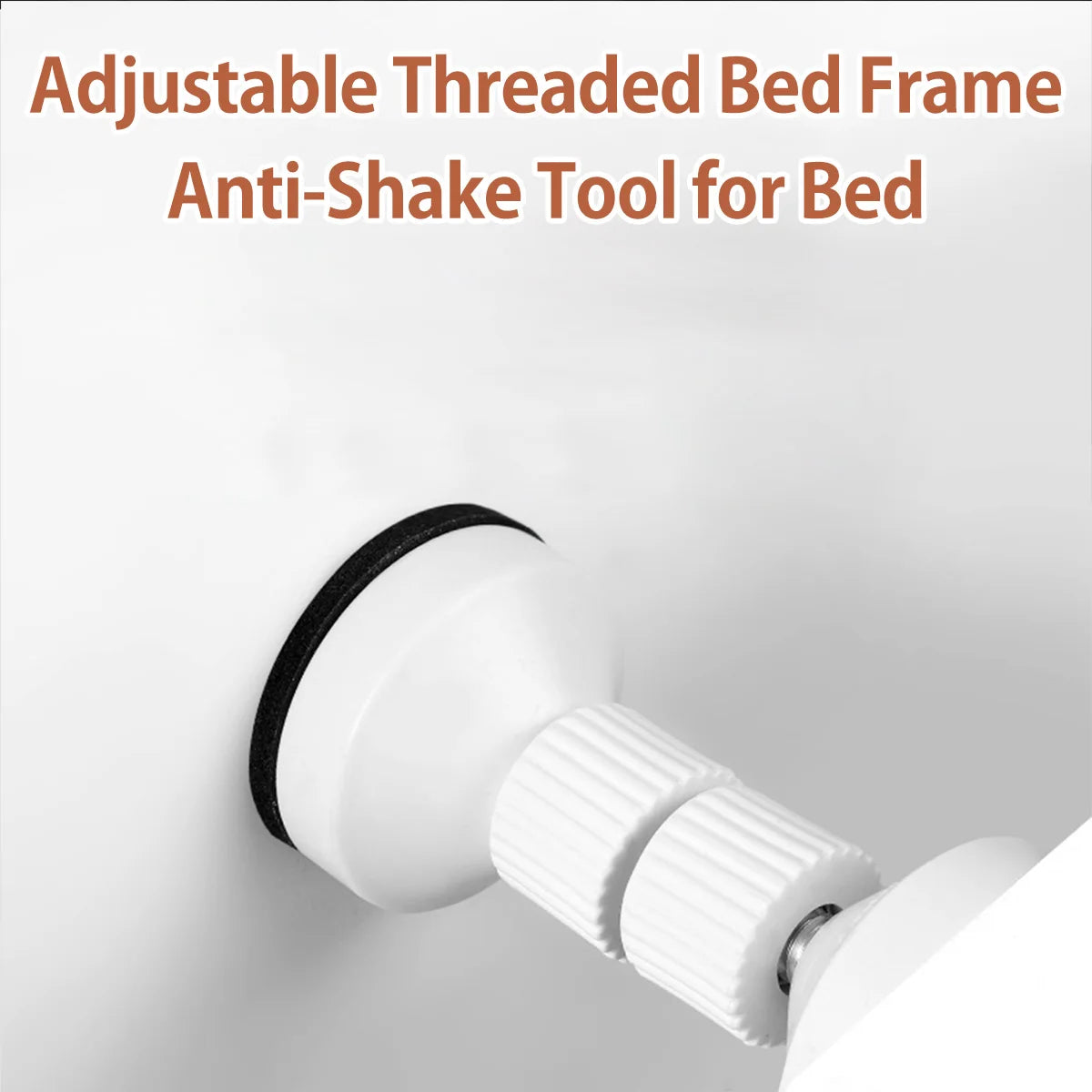 2Pcs Adjustable Bed Frame Anti-Shake Headboard Stopper Fixer Furniture Stabilizer Nixie