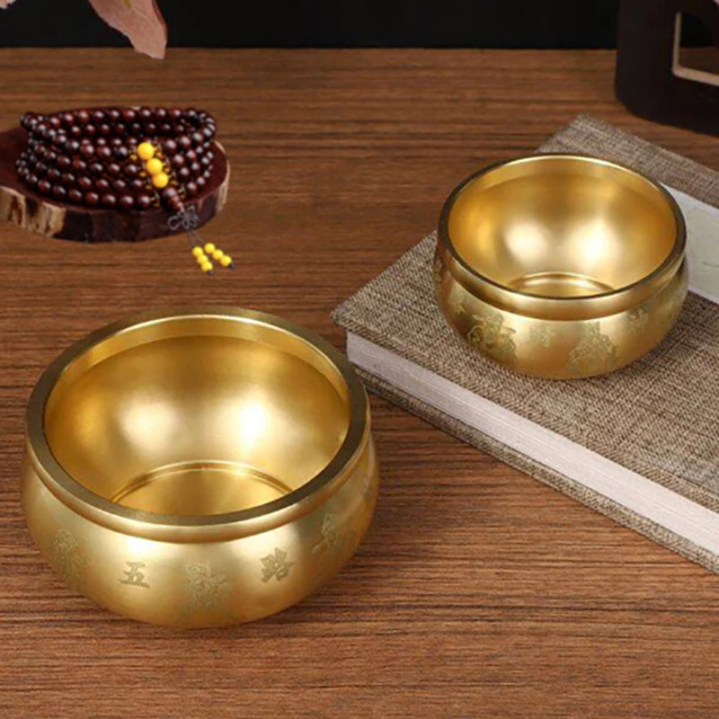 Cornucopia Brass Desk Ornament – Fortune & Wealth Decor
