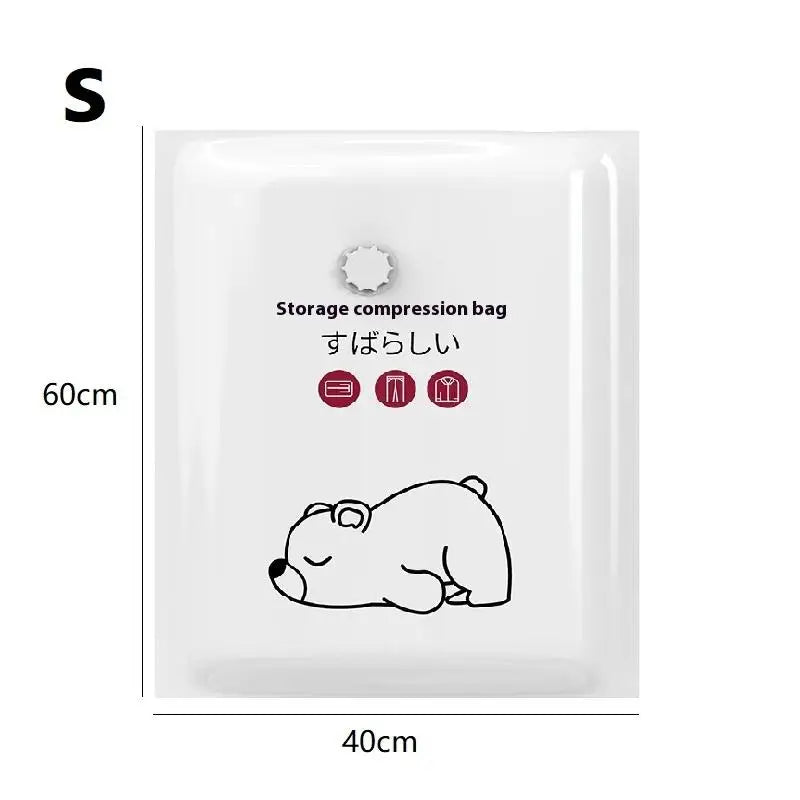 Vacuum Storage Bags for Clothes & Quilts | Space-Saving PA+PE