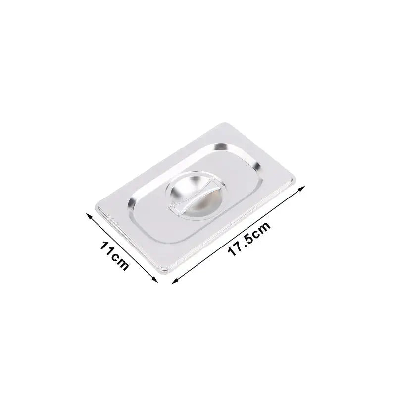 Stainless Steel Food Pan Lids – Steam Table Covers 1/9–1/1 Steam Table Pan Lid Nixie P9
