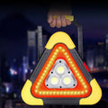 LED Triangle Warning Light – Flashing Road Safety Lamp Set