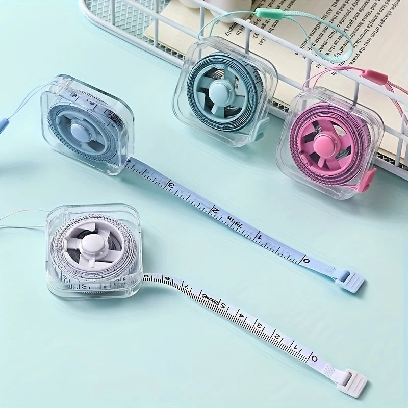 2M Mini Soft Tape Measure – Double-Sided Tailor Body Ruler Soft Tape Measure Nixie