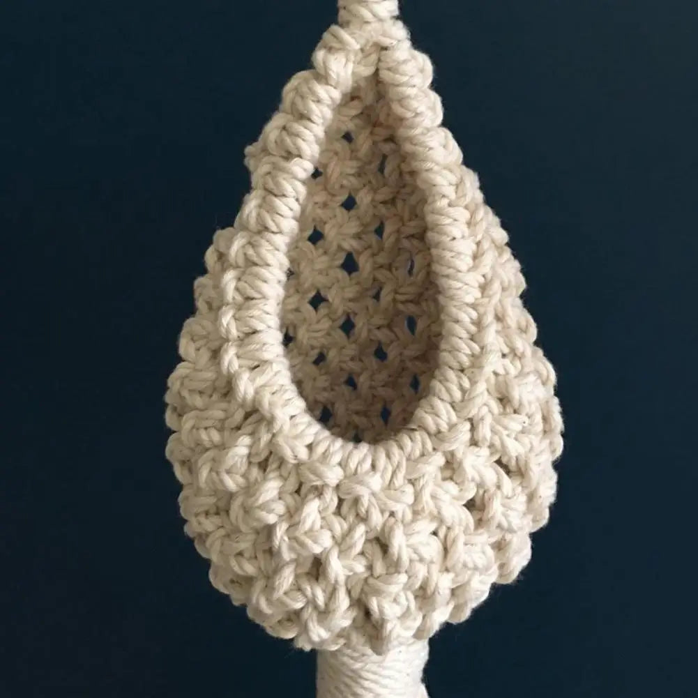 Macrame Hanging Basket | Handmade Cotton Plant Hanger