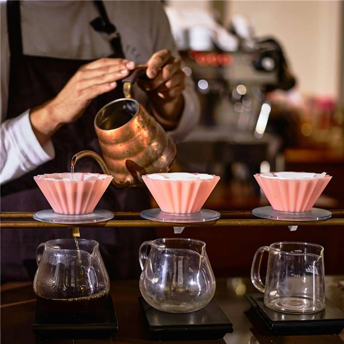 Pour Over Coffee Dripper Stand | Reusable Resin Filter Holder