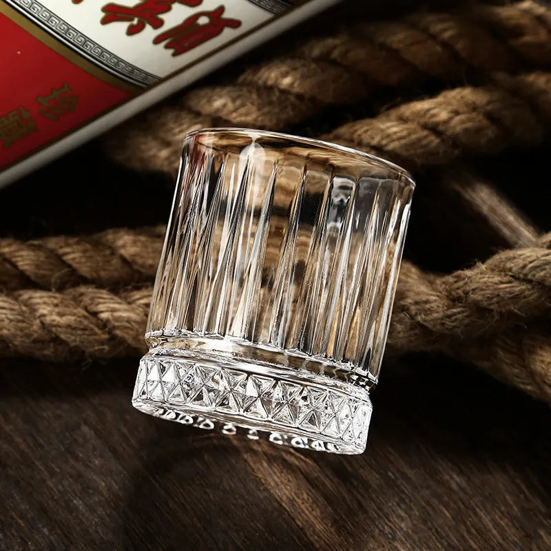 Luxury Gold-Rimmed Baijiu & Spirits Shot Cups – Chinese Style Spirits Shot Cups Nixie