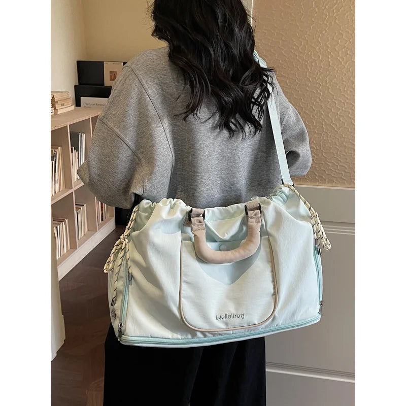 Nixie Large Travel Tote Bag – Expandable Gym & Weekend Bag Travel Tote Bag Nixie