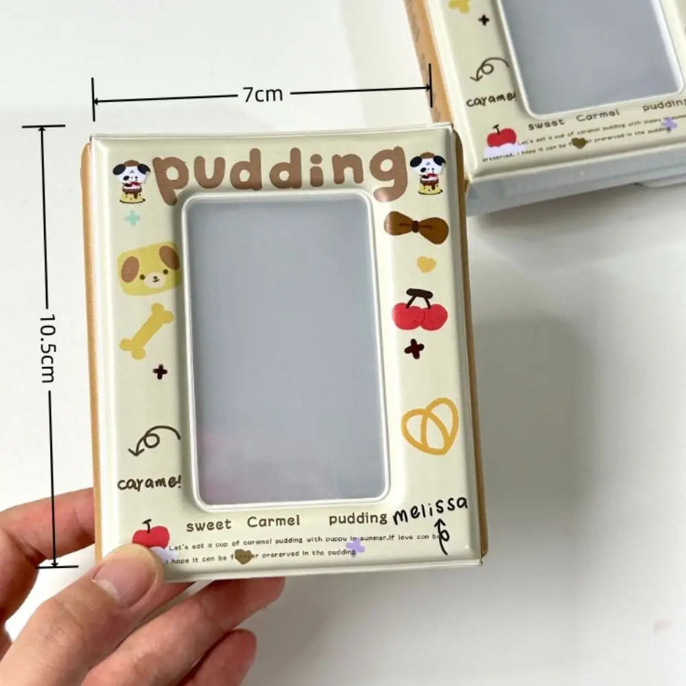 Japanese Mini Card Album 3" – 16-Page PVC Photocard Collect Book Card Collect Album Nixie