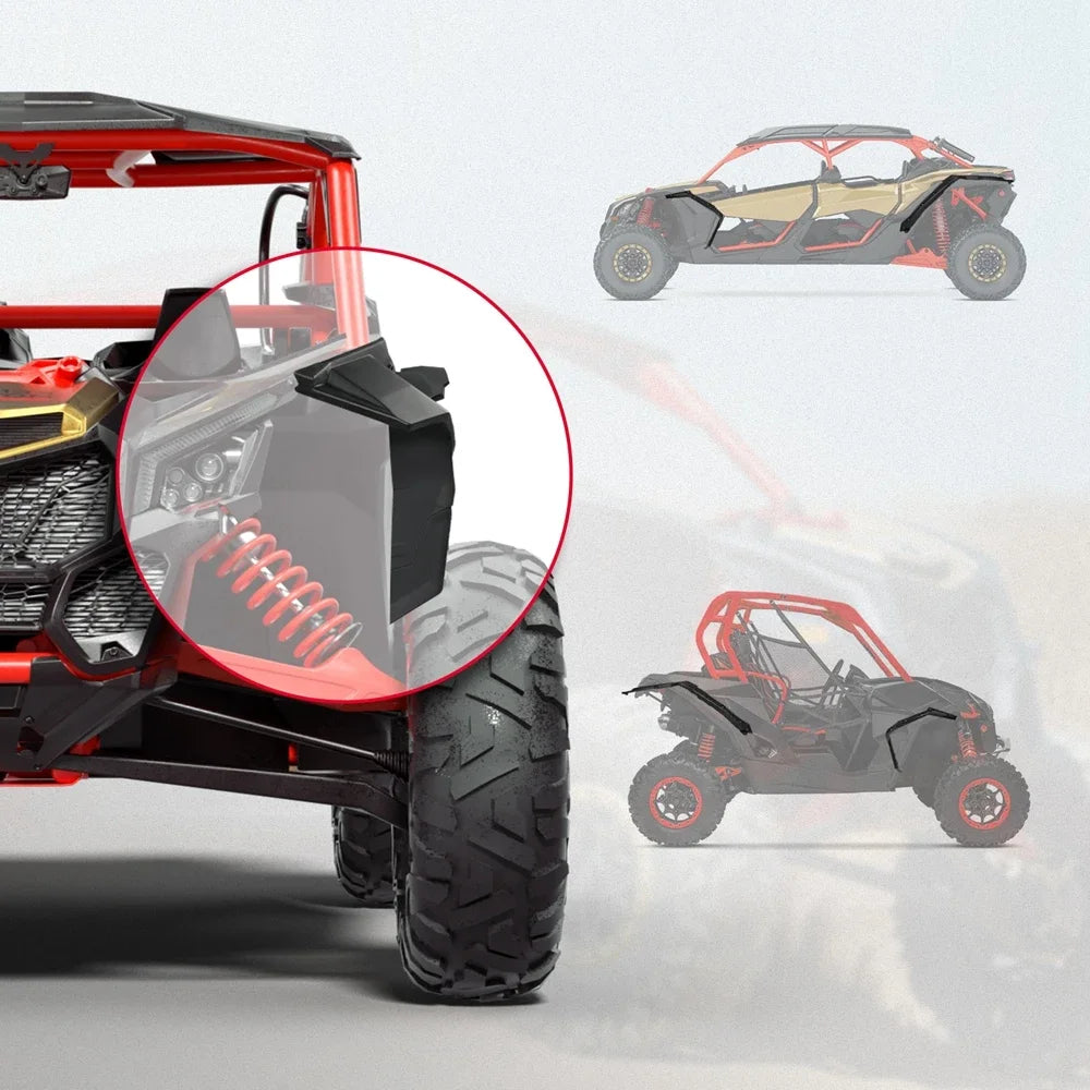 8.9" Extended Fender Flares – Can-Am Maverick X3 & 1000 UTV Fender Flares Nixie